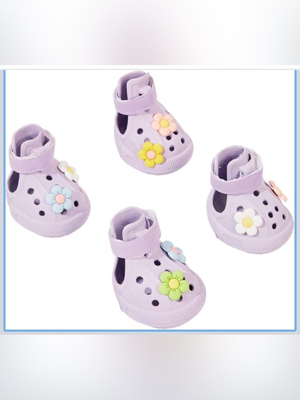 Boxxberk Dog Shoes large purple